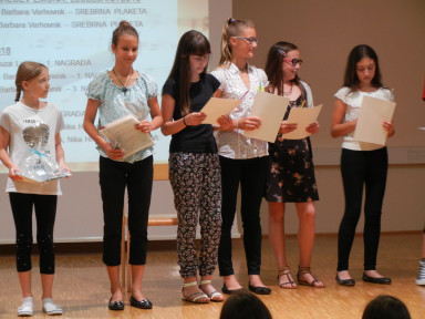 Manca Fortunat, Ajda Sovdat, Vita Kutin, Žana Sovdat, Asja Poljak, Gaja Bavdek
