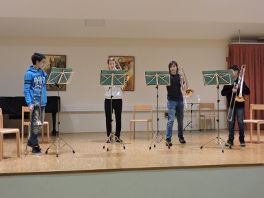 Kvartet pozavn Komen, GŠ Sežana